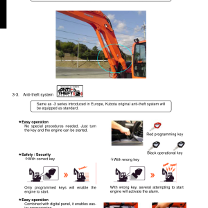 Kubota KX080-3 Excavator Workshop Manual