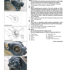 Kubota V2607-CR-E4B/V2607-CR-TE4B/V3307-CR-TE4B Engine Workshop Manual