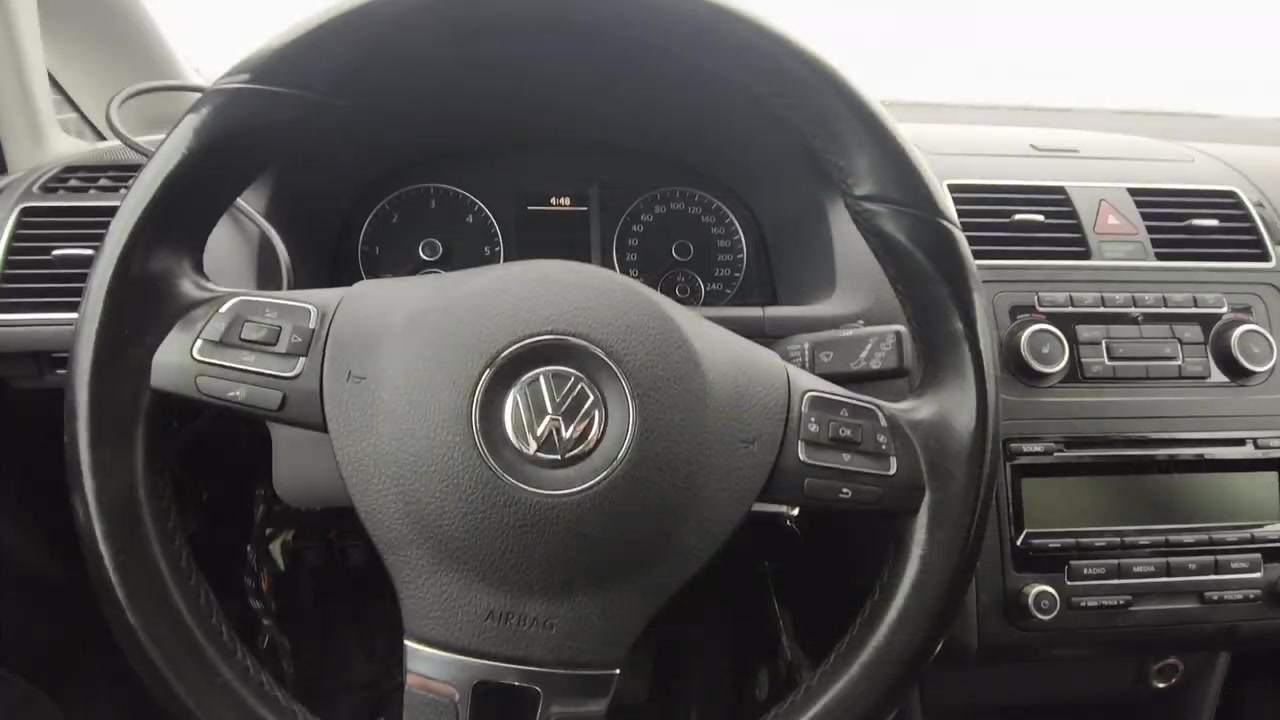 2012 VW Touran — the subject vehicle for a TCU replacement programming job