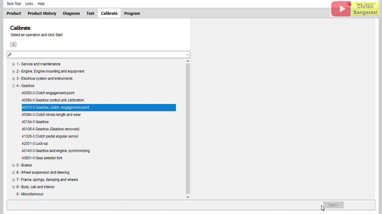 Volvo Tech Tool I-Shift calibration successfully completed on a Volvo FH truck