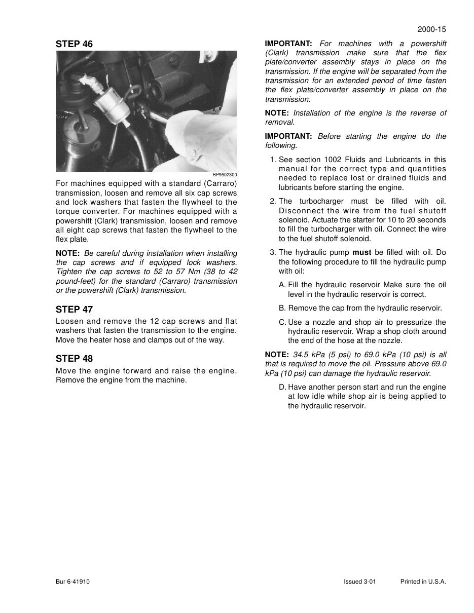 CASE 580M backhoe loader hydraulic control valve diagram from service manual